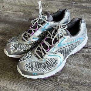 Ryka Ambition ortholite re-zorb women’s gym running athletic shoes size 10